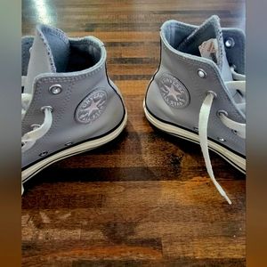 Leather Converse All-Stars High Top Boy's Shoe